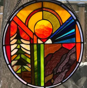 53. Stained Glass Art item