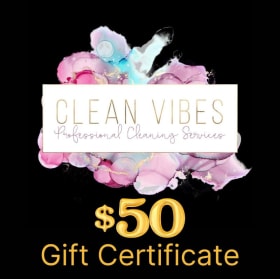 $50 GC to Clean Vibes Laundromat (1 of 2 Available) item