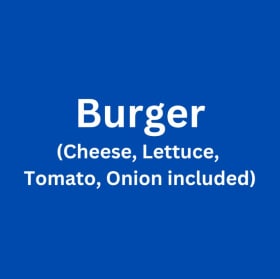 Burger item