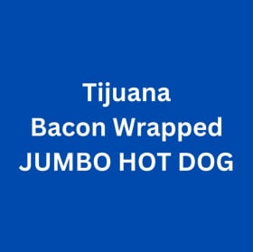 Bacon Wrapped Jumbo Hot Dog item
