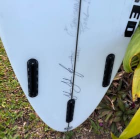 John John Florence Signed surfboard item
