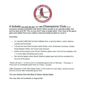 St. Louis Package item