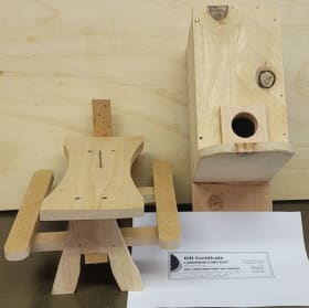 Wildlife housing and feeder item