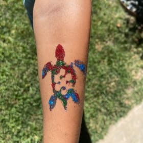 1208 - Glitter Fashionista - Kids' Tattoos item