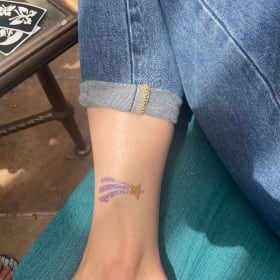 1208 - Glitter Fashionista - Kids' Tattoos item