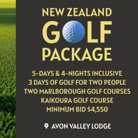 New Zealand Golf Package – Avon Valley Lodge item