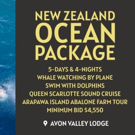 New Zealand Ocean Package – Avon Valley Lodge item