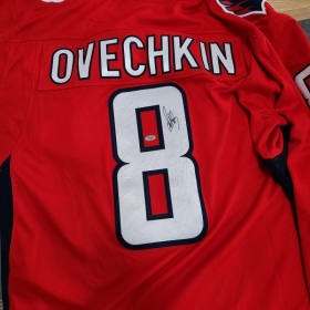 #5. Signed Ovechkin Jersey item