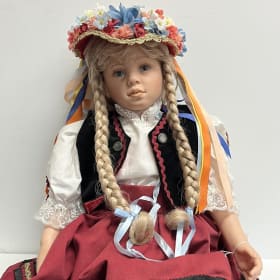 201 - "Katalin" Collectible Doll item