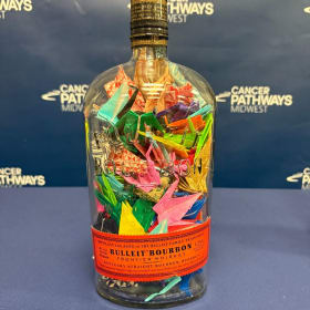 ART THERAPY: #436 - Bourbon Paper Crane Jar item