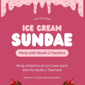 #58 Ice Cream Sundae Party with 2nd Grade item