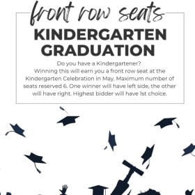 #65 Front Row at Kindergarten Celebration item