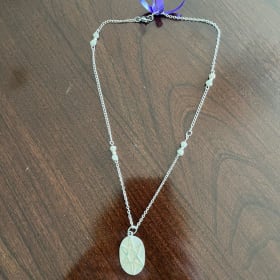 823 - Sterling Silver Star of David Necklace item