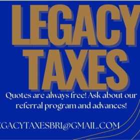 100% off filing fee tax return item