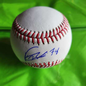 Felix Bautista autographed baseball Orioles #78 item