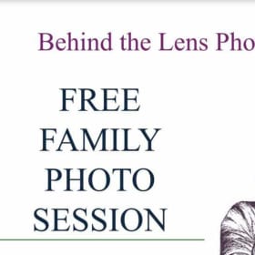 family photo session behind the lens photography item