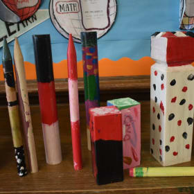 Fifth Grade Plays Kubb item