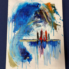 ART THERAPY: #448 - Art by Katie Watts item