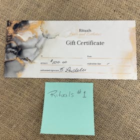 $100 Gift Cert for Rituals item