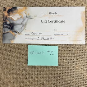$100 Gift Certificate for Rituals item
