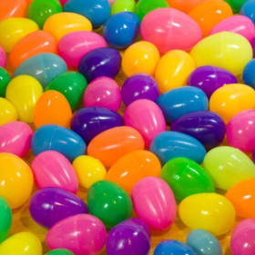 30 plastic eggs item