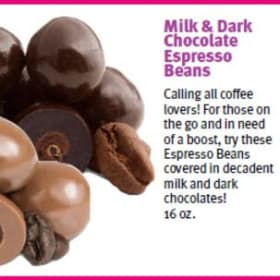 Milk & Dark Chocolate Espresso Beans item