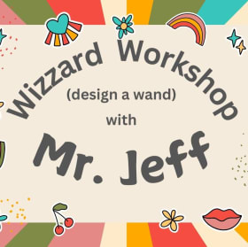 Wizard workshop design a wand with Mr. Jeff item