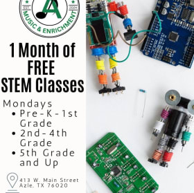 one month STEM classes donated by The music academy item