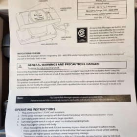 Professional grade body massager item