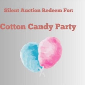 Cotton candy party for 3rd grade class item