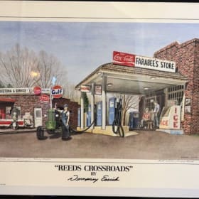 Dempsey Essick Painting "Reeds Crossroads" item