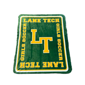 Lane Tech Girls Soccer Mink Sherpa Blanket item