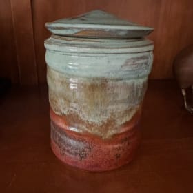 66. Handmade Pottery Vase item