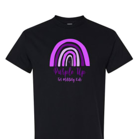 Purple Rainbow T-Shirt item