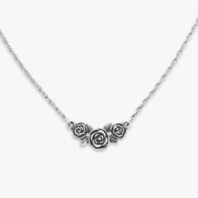 James Avery - Rose Necklace & Rose Earrings item