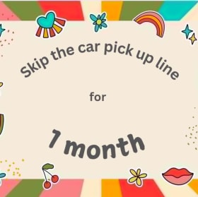 skip the pick up line for one month item