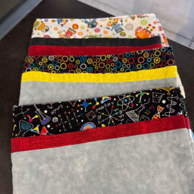 49.	Handmade Robot Themed Pillow Case Set of 2 item