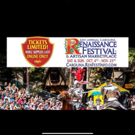 Chick-Fil-A, Carolina Raptor Center & Carolina Ren. Festival item