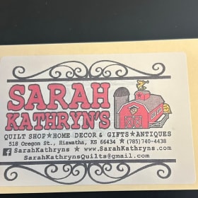 $25 Sarah Kathryn's Gift Certificate item