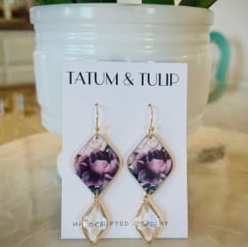 Tatum and Tulip Handcrafted Earrings item