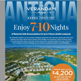 9. The Veranda Antigua - Up to 3 Suites for 7 - 10 Nights! item