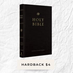 Black Hardcover ESV Bibles item