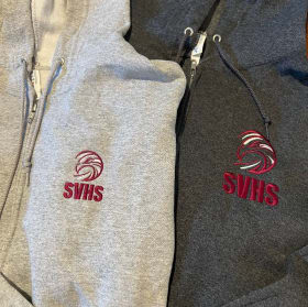 Zip-up Hoodie - Light Gray MEDIUM item