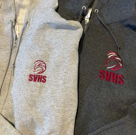 Zip-up Hoodie - Dark Gray EXTRA LARGE item