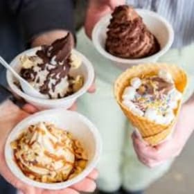 Float North, Eb & Bean Ice Cream, & Stumptown Coffee item