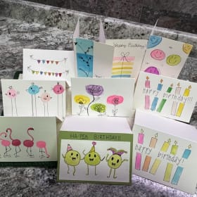 Greeting Cards/Bag Tags- Set 3 item