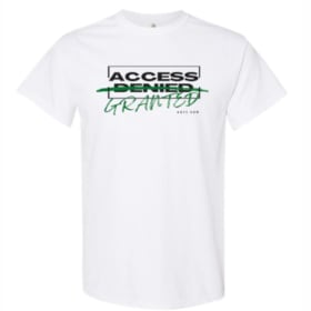 White T-shirt (L) item