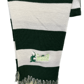 Scarf, Green & White item