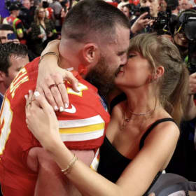 50 Taylor Swift + Travis Kelce Framed Photo item