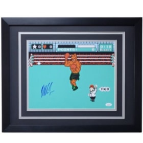 #71 - Mike Tyson Signed Punchout Photograph item